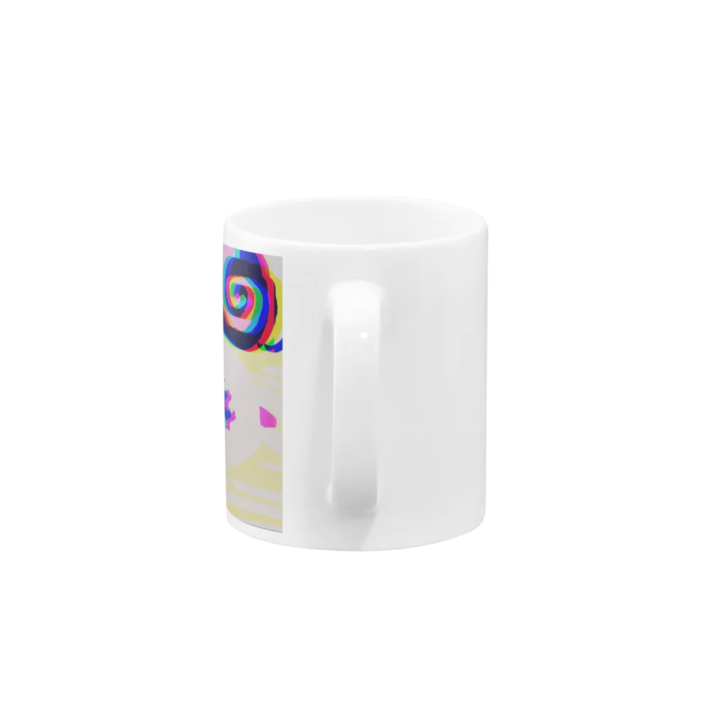 りっぴのみずのなかのわたしブロークン Mug :handle