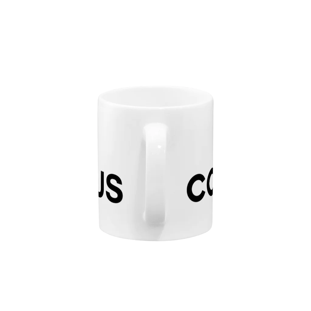 TOKYO LOGOSHOP 東京ロゴショップのSTOP CORONAVIRUS-ストップ コロナウイルス- Mug :handle