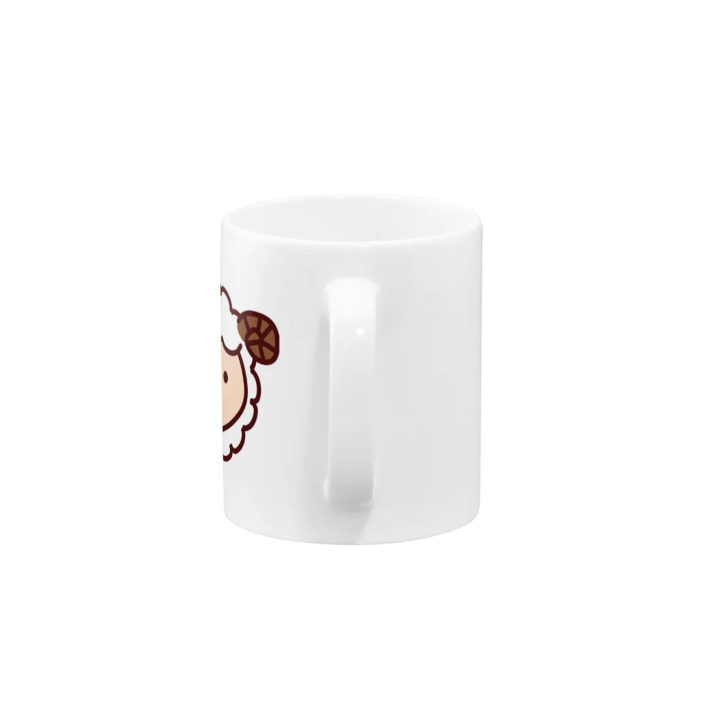 らきおの羊くん Mug :handle