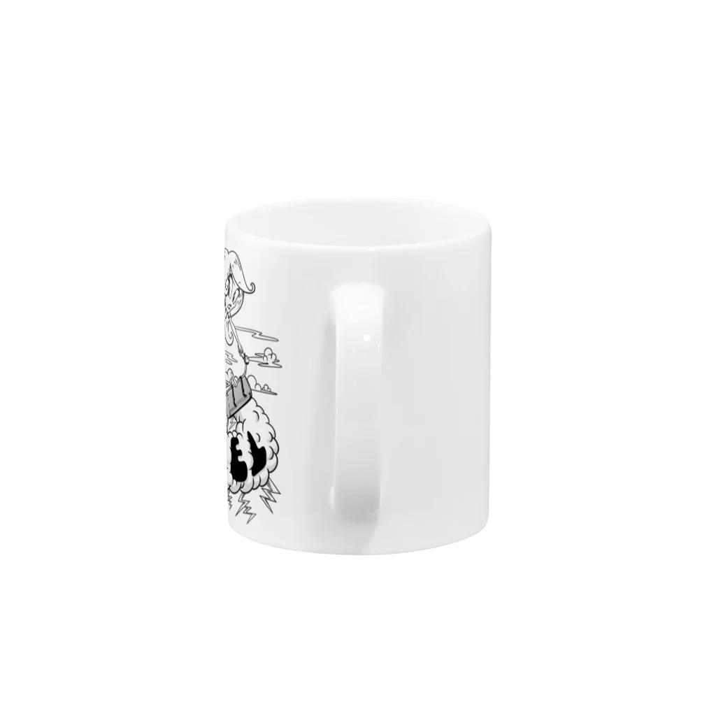 nidan-illustrationの"BABEL" Mug :handle