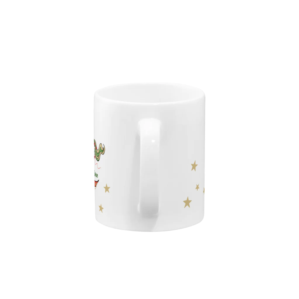 HILOMIOのHolly×horoscope Mug :handle