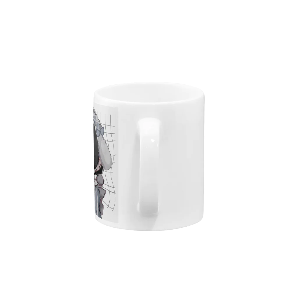 ちびしょっぷの絲のイラスト Mug :handle