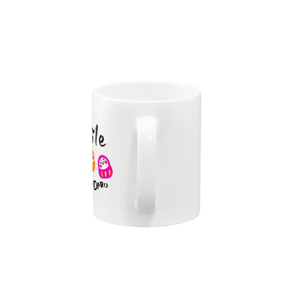 CHANDARUのちゃんだる Mug :handle