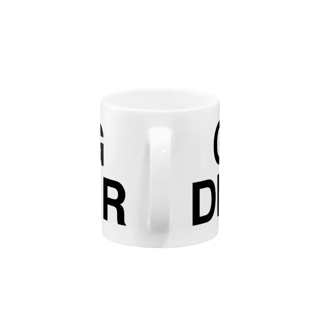 TOKYO LOGOSHOP 東京ロゴショップのGAMING DISORDER-ゲーミングディスオーダー- Mug :handle