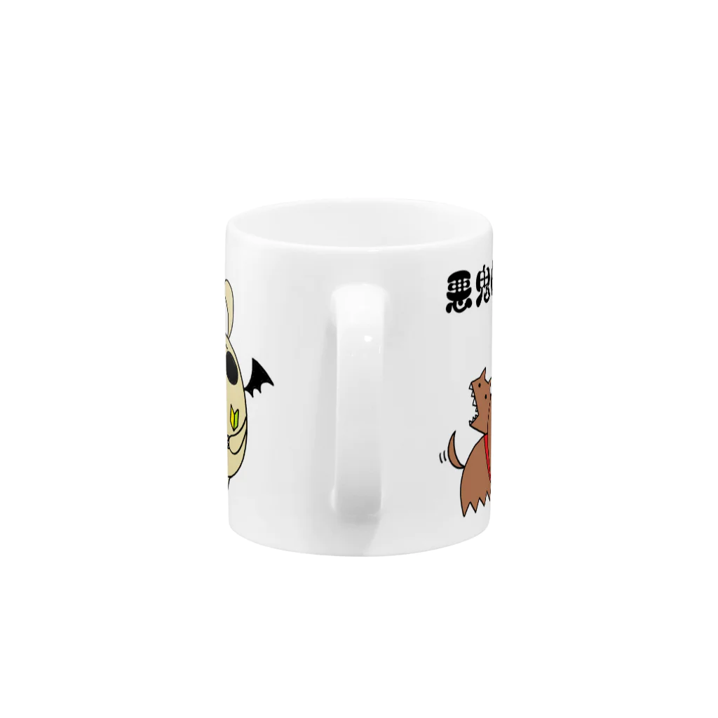 でびぱんの悪鬼的熊猫団 Mug :handle