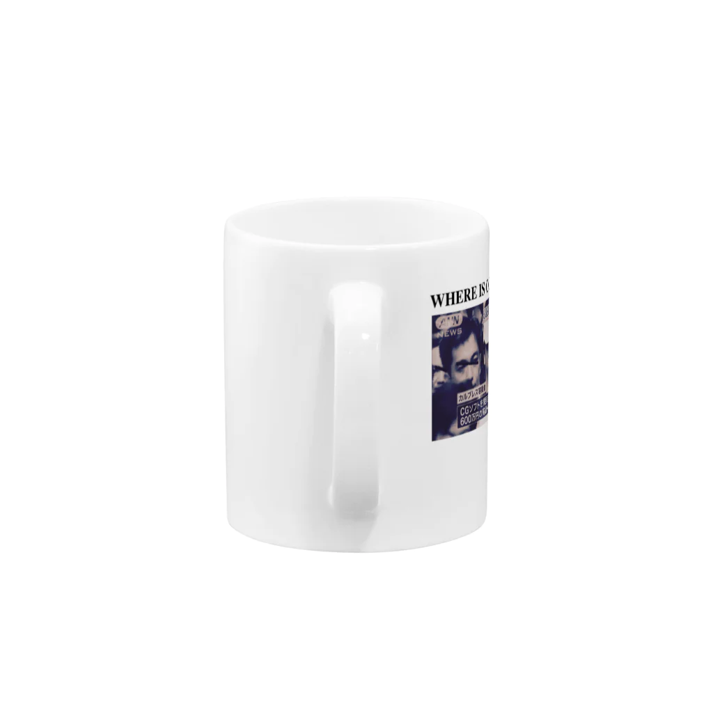 LOL CLOTHINGのカルちゃん Mug :handle