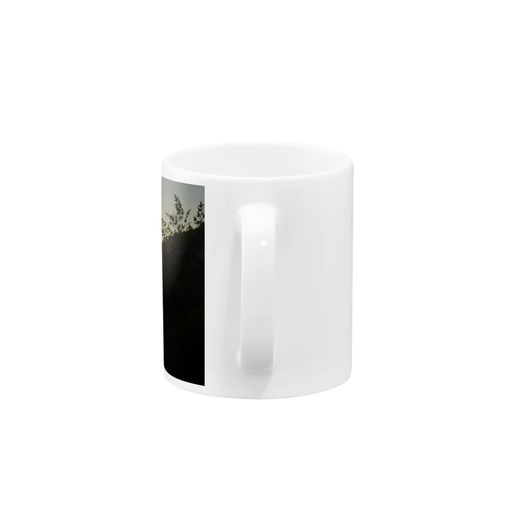 YONEの朝焼けA Mug :handle