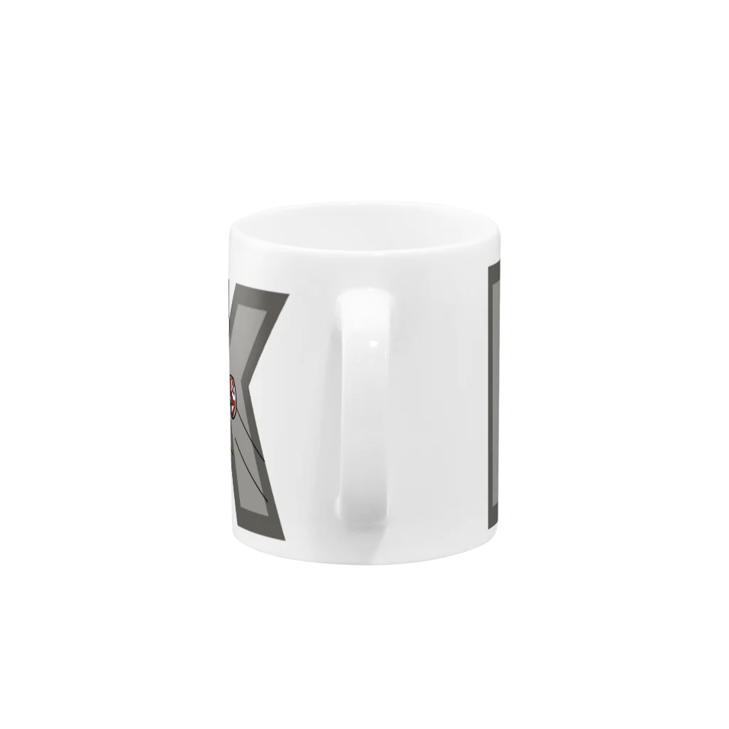 パグ PUG ぱぐ  OHMAI GALLERYのPUG-パグ-ぱぐ　おパグダンク グッズ Mug :handle