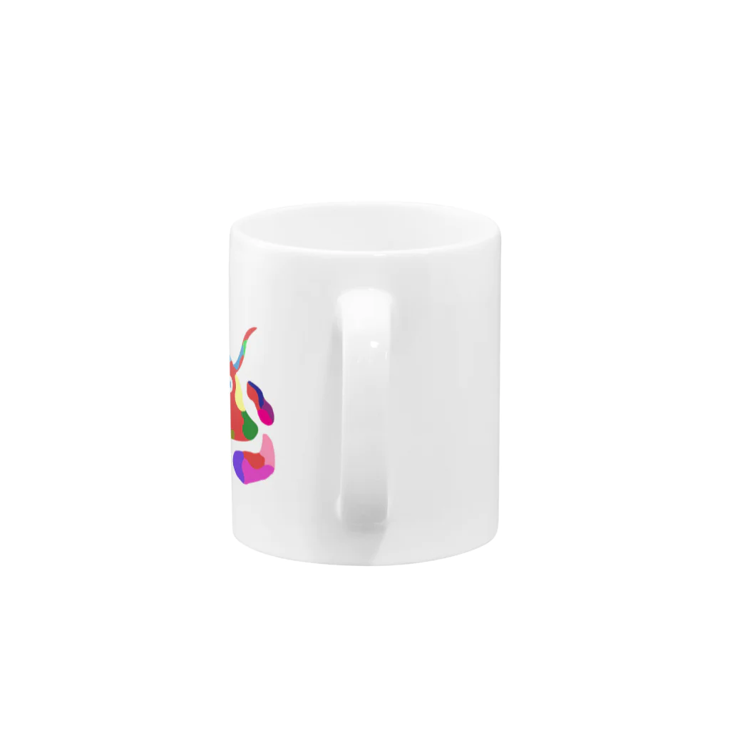 ネクストのアートスライムのpaints Mug :handle