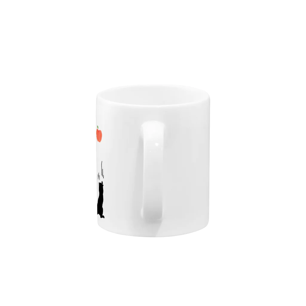 SHOP ベアたんのバリバリバー Mug :handle