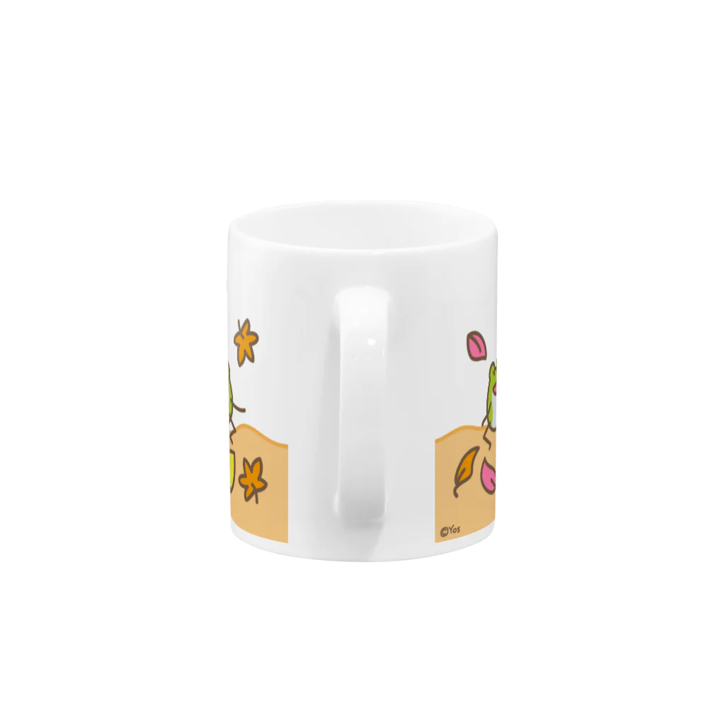 よすの【けこがえる】あきいろ Mug :handle