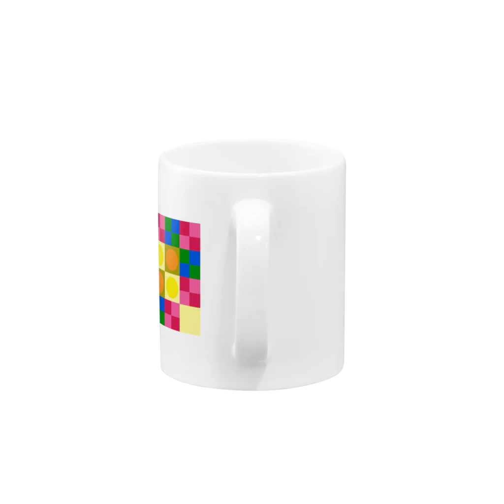 ヌレテニのカートゥーン Mug :handle