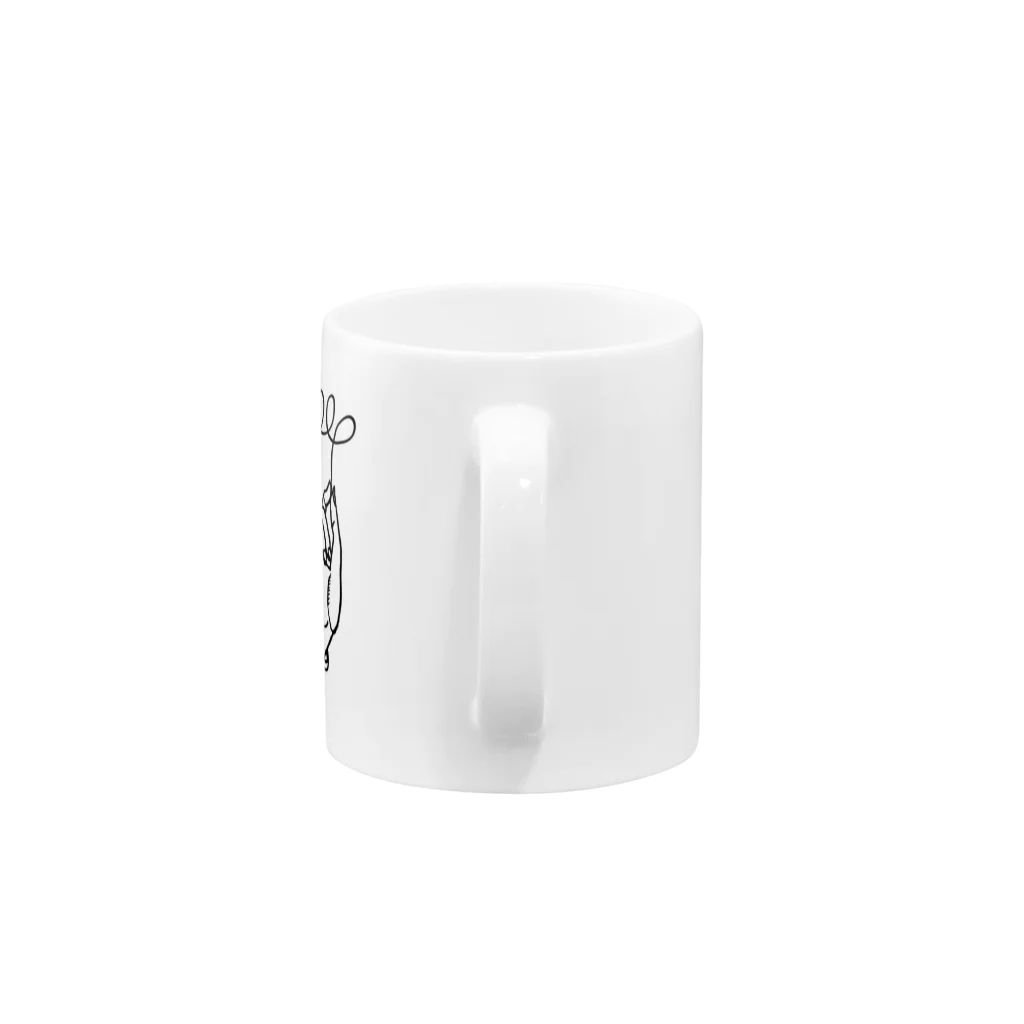Studio icaの楽盛護符 Mug :handle