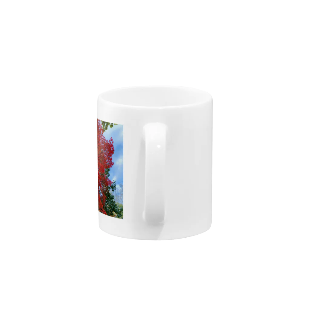 Noburinpurinの四季折々 Mug :handle