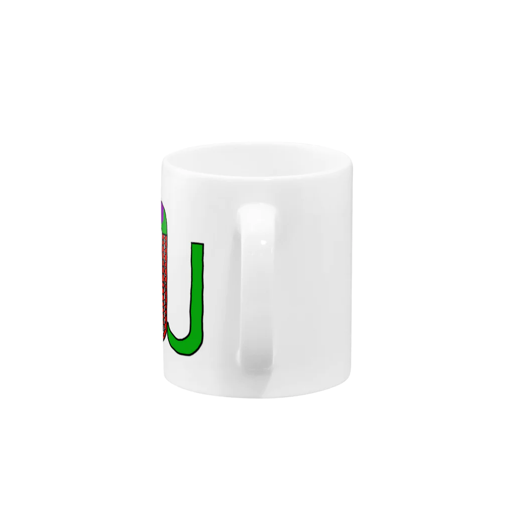 Zeroplusの三枚オロチ Mug :handle