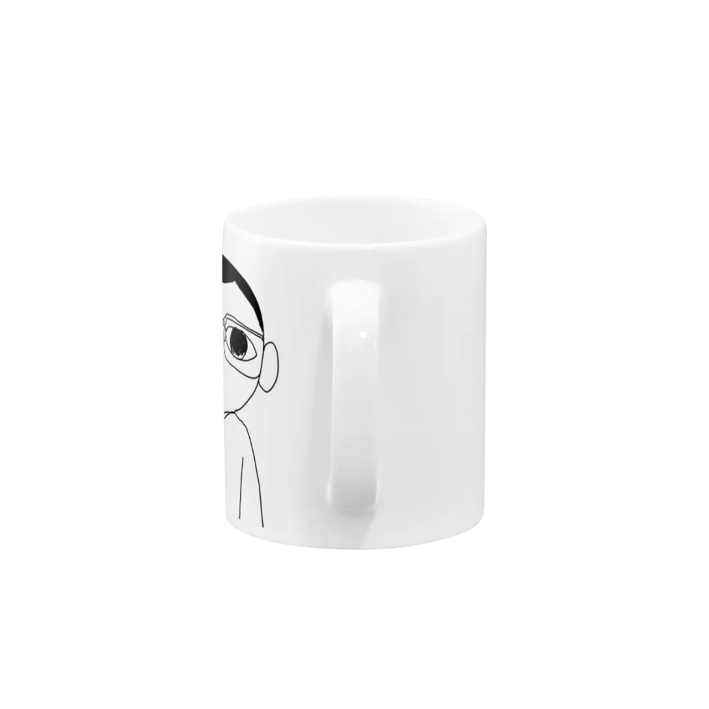 株式会社スガノワークスのうざい社畜 Mug :handle