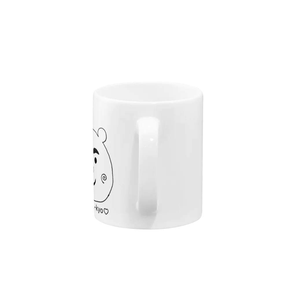 おぐら城売店のおぐら教の殿 Mug :handle