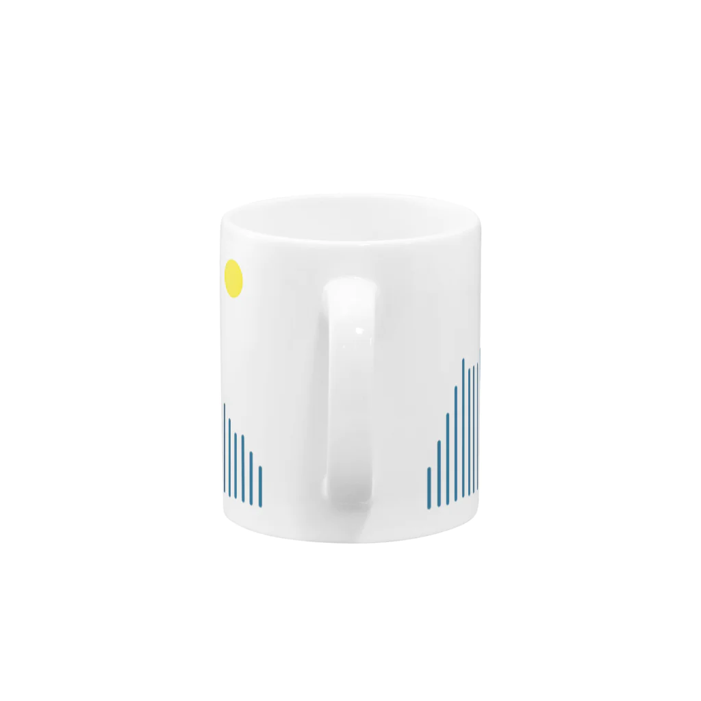 つめくさカップ店の夜 Mug :handle