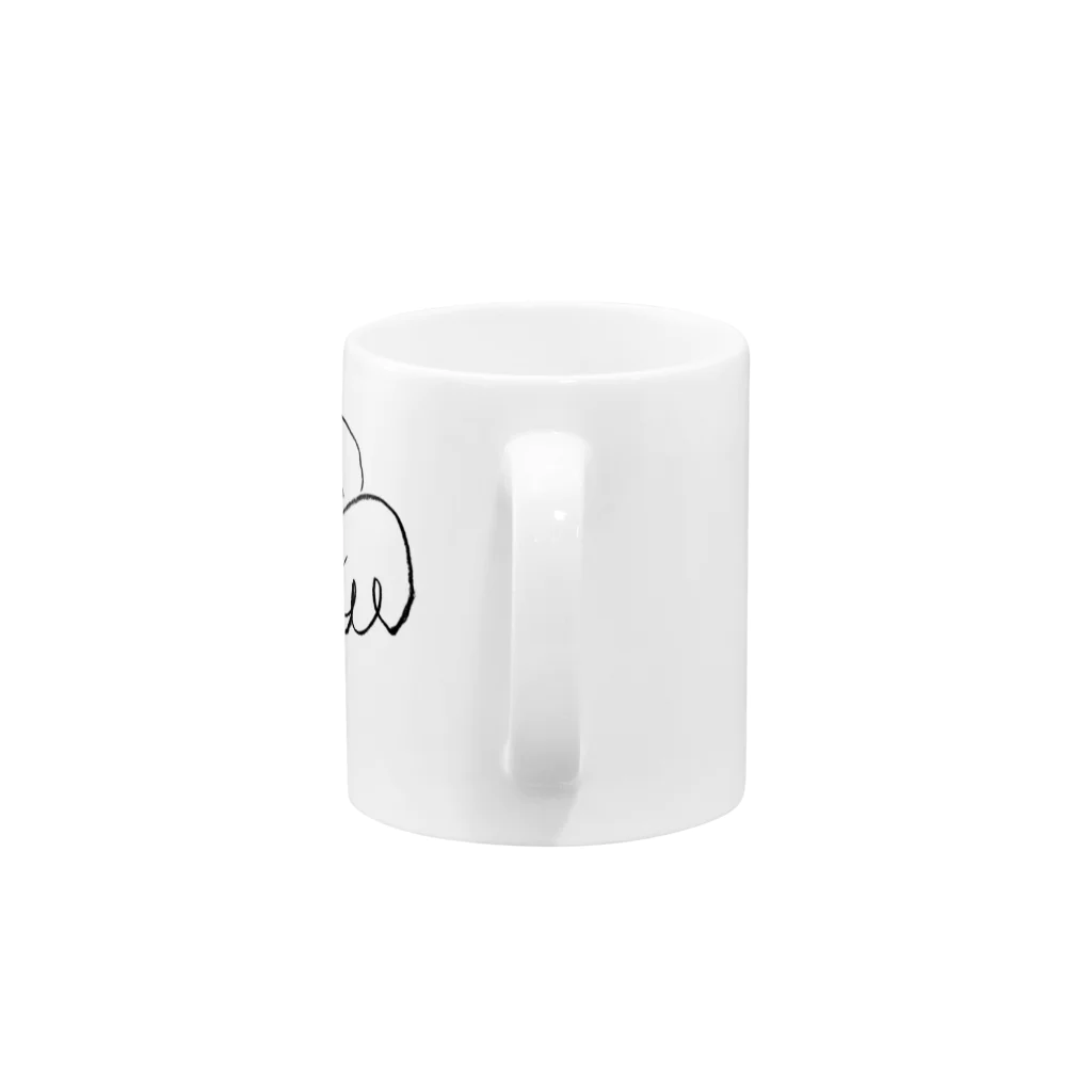 meuoのスワン！ Mug :handle