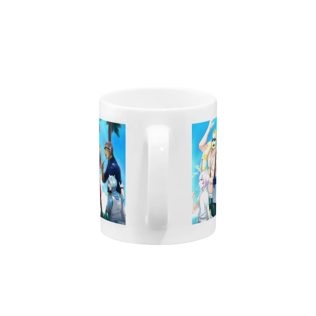 兎汰-とた-の十二支×神話 夏  マグカップ Mug :handle