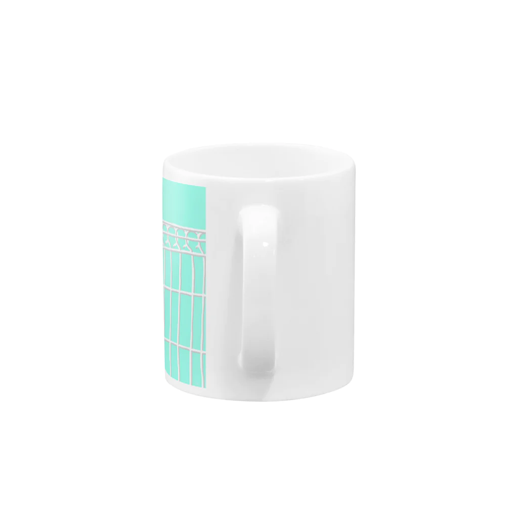 >>>>> Abstractive SERIES <<<<<のborder Mug :handle