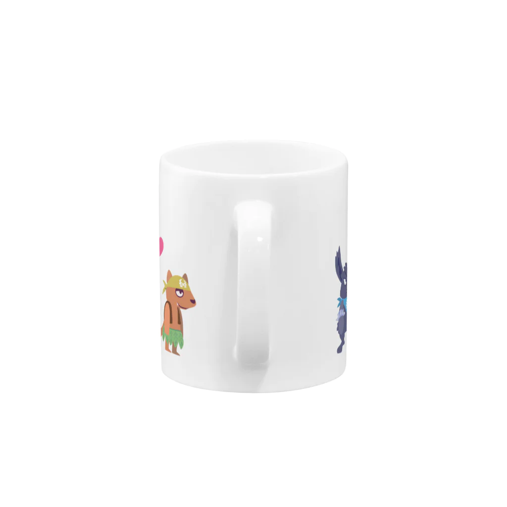 Rab Storeのワルワル団 Mug :handle