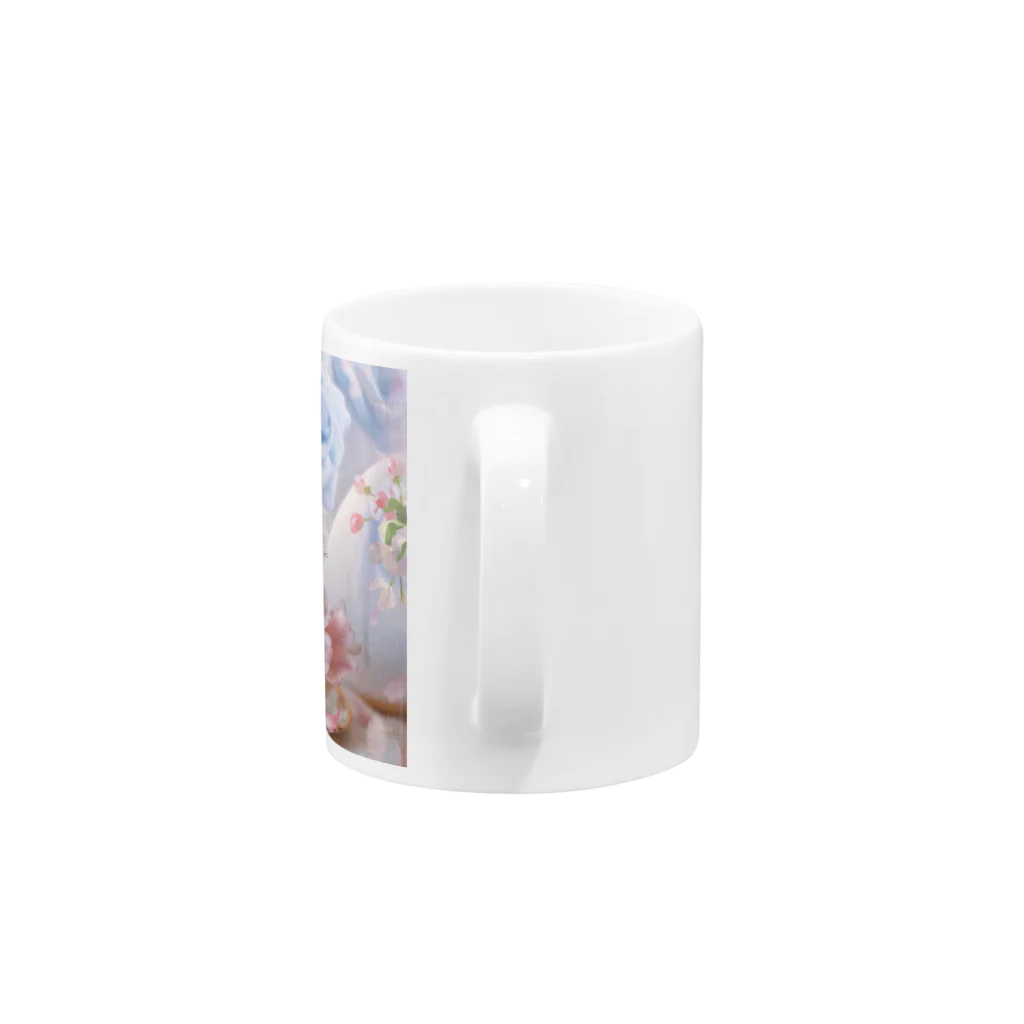 【ホラー専門店】ジルショップの上品な花々❷ Mug :handle