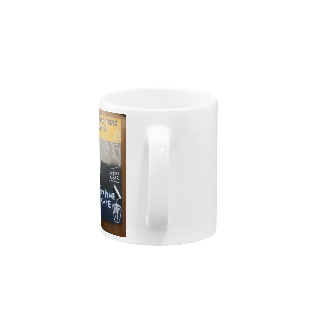 ＮＵＭＢＥＲ5の神様デザイン Mug :handle