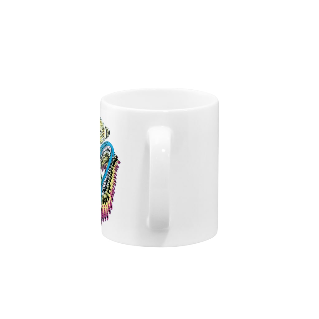 鳴くよメジロの大天使カエル Mug :handle