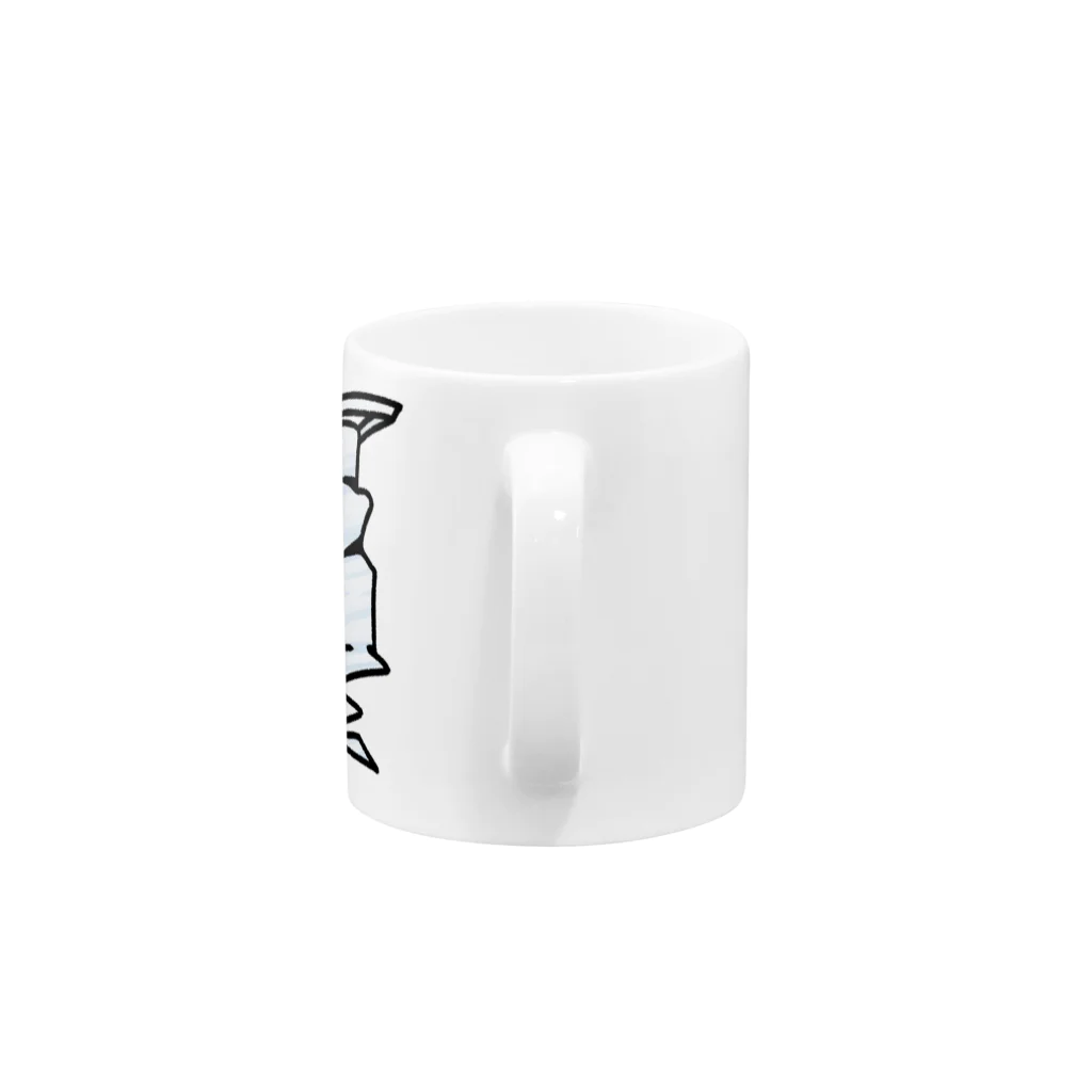 ゆるれあのきょうふのきょうふう Mug :handle