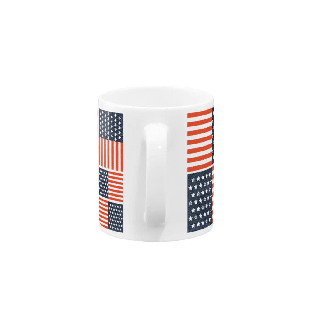 YükaCh!ka(ユカチカ)のアメリカン風 Mug :handle