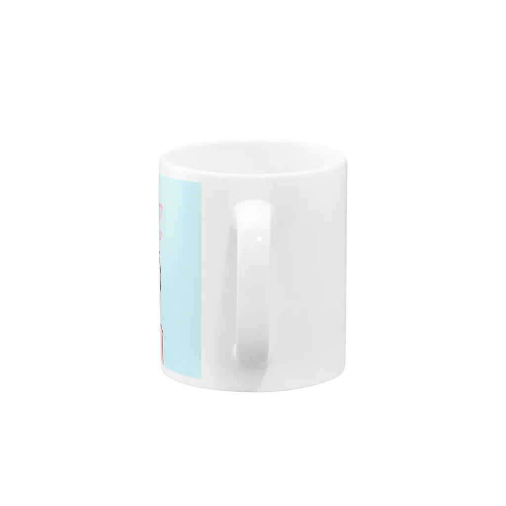 YURIのpinkガール Mug :handle
