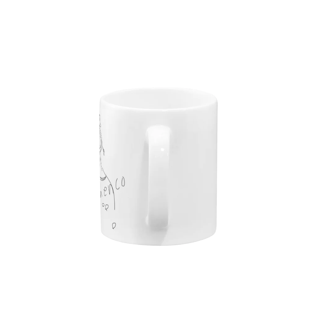 perflaのフラメンコ Mug :handle