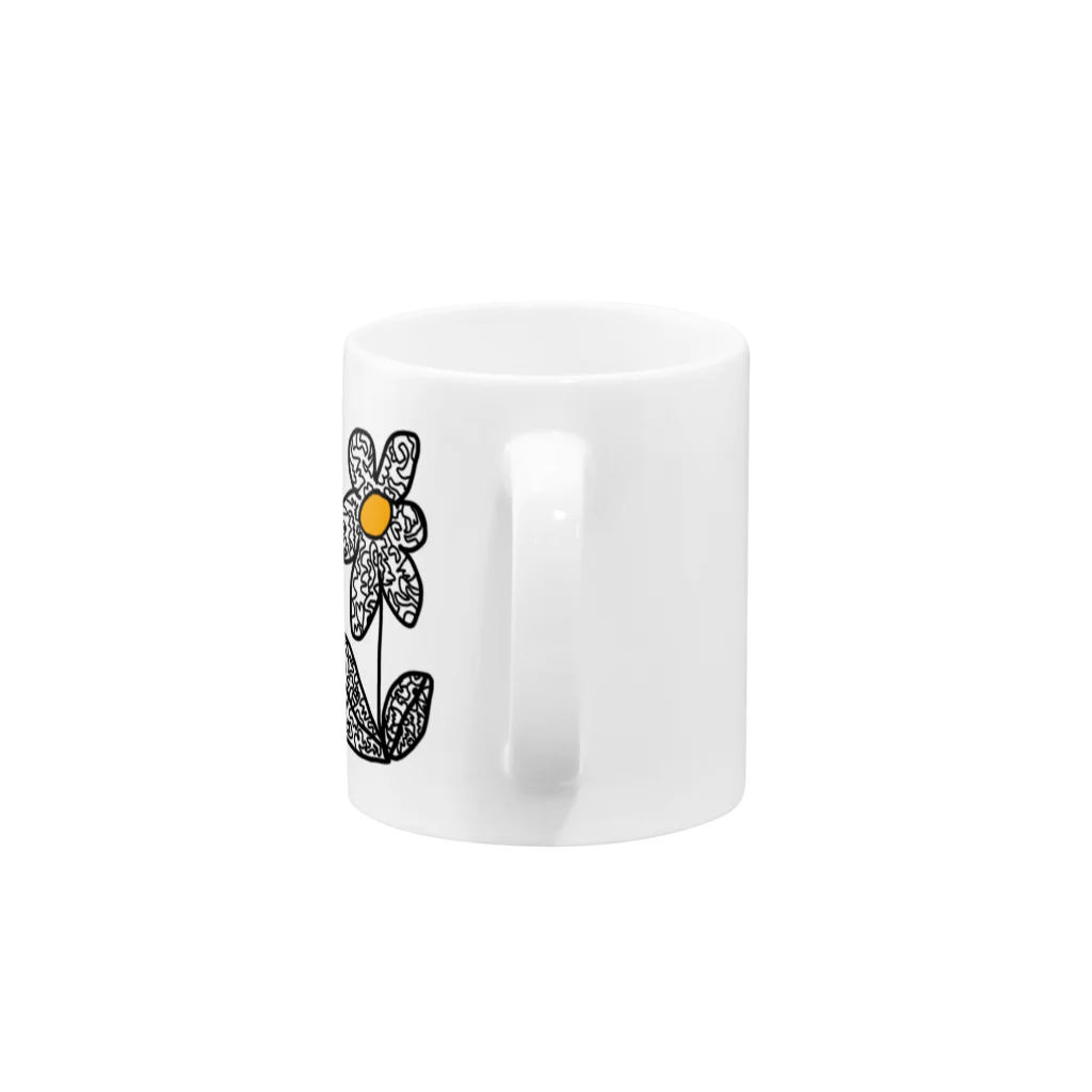 @youのごちゃついてる花 Mug :handle