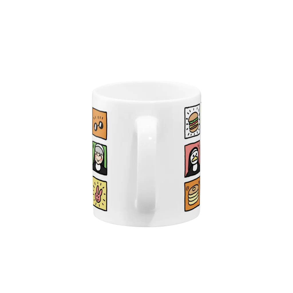 LITTLE  NUNSのpopart Mug :handle