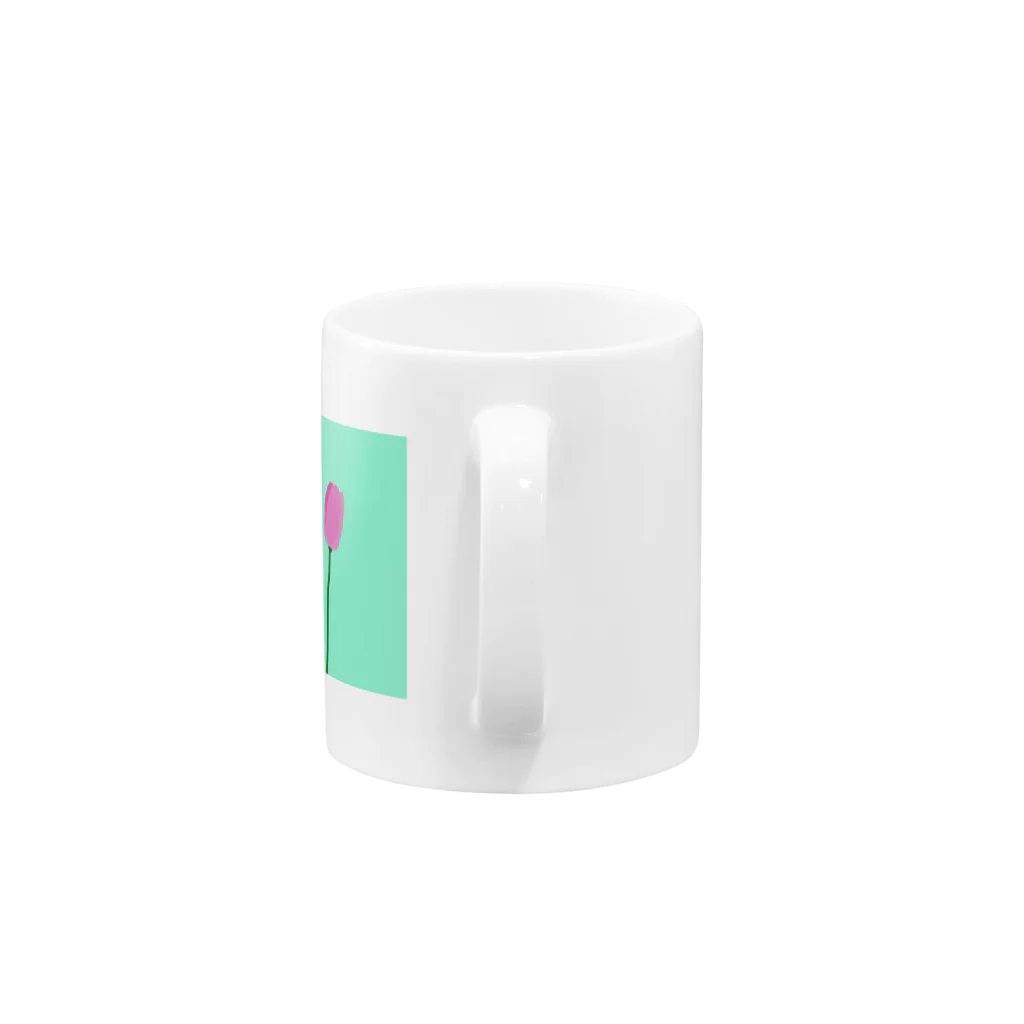 aya72のsmell of a flower Mug :handle