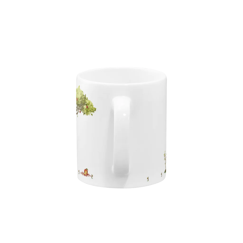 ZennyanのApple deer Mug :handle