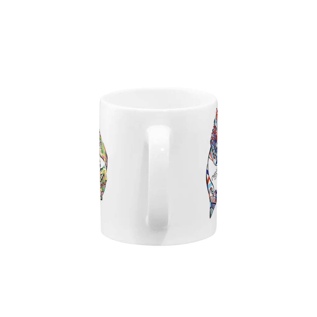 F.W.W.のcolor-code mug by F.W.W. Mug :handle