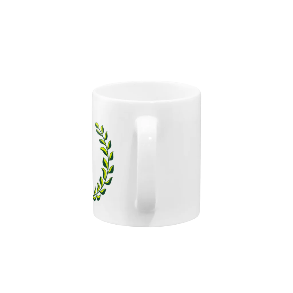 MisCreAntミスクリアントの月桂冠・月桂樹 Mug :handle