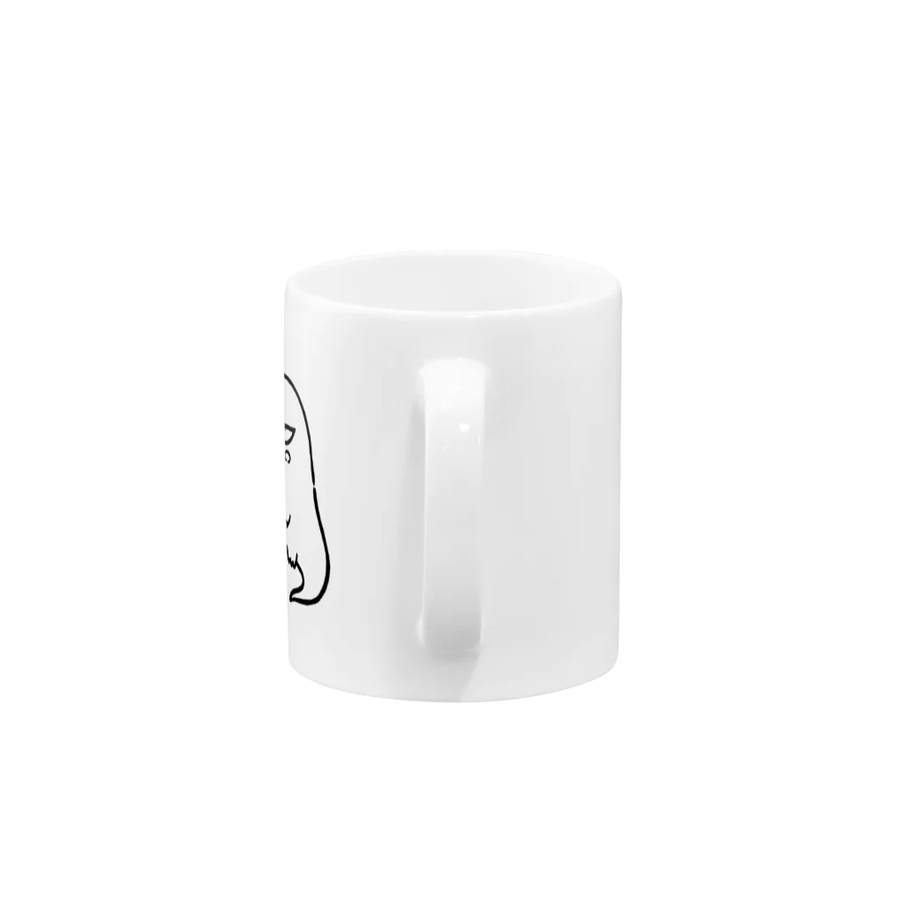 カリツォーのコドモオオトカゲ Mug :handle