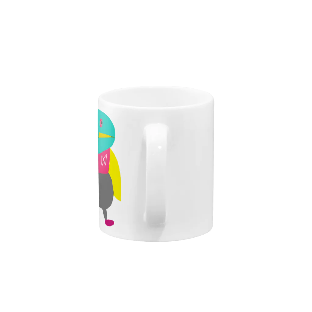 おならちゃんのおならぷーぷとり Mug :handle