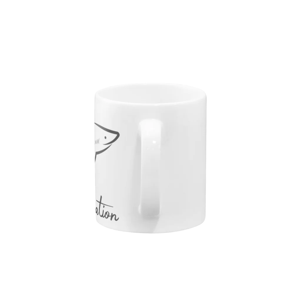 MUSEA（ミューゼア）の【5000円】MUSEA BLOGをサポート Mug :handle