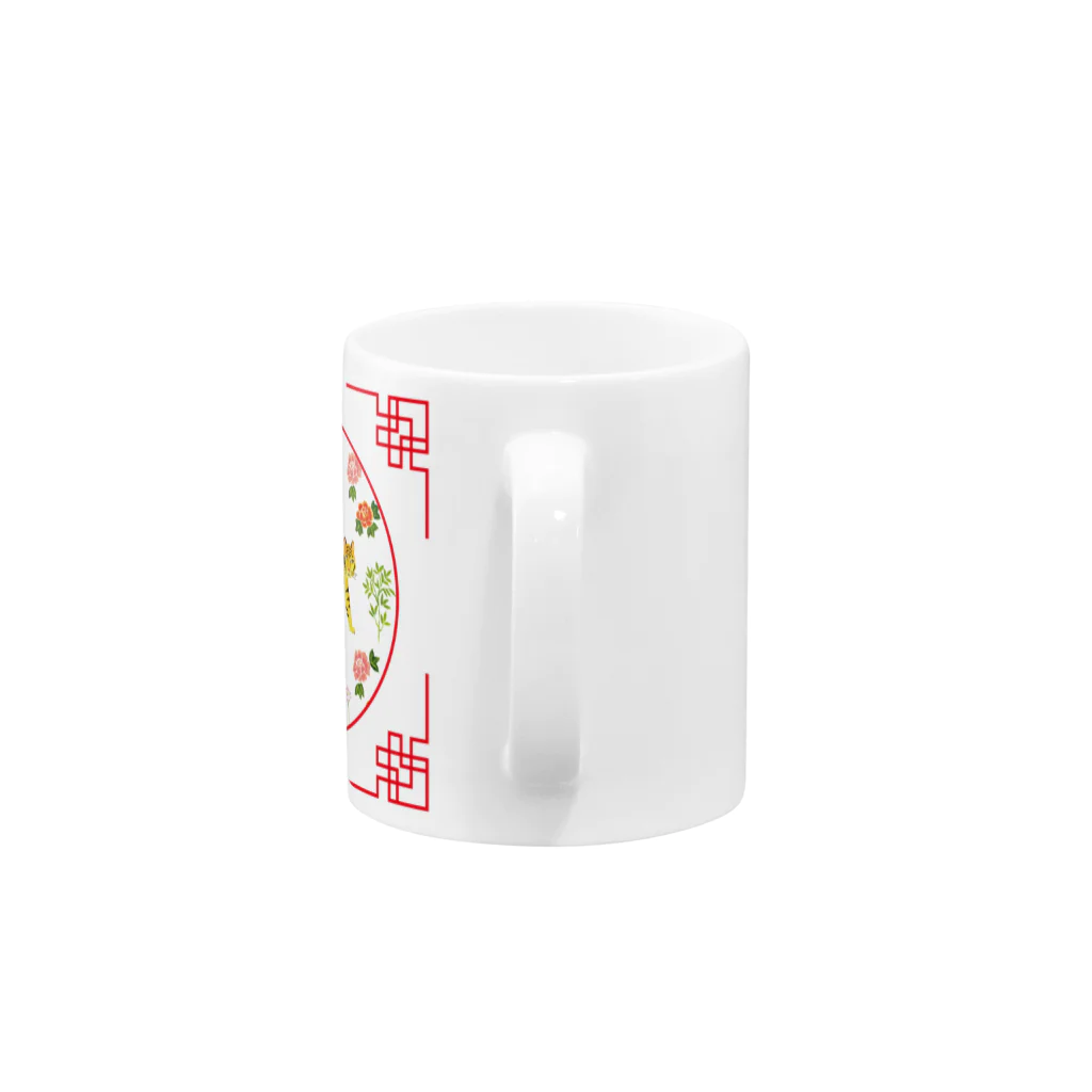 天天青空の天天青空　虎 Mug :handle