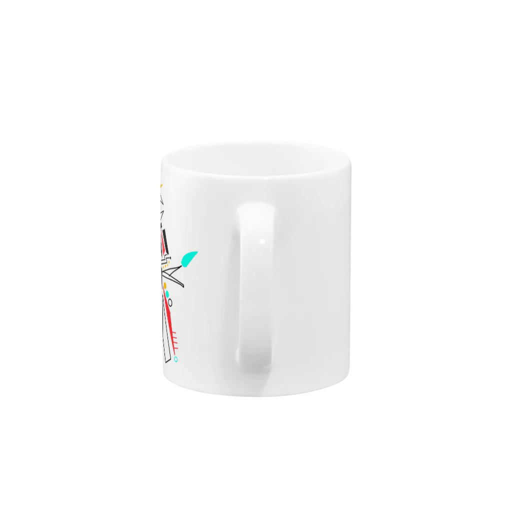 あじさいの鳥 Mug :handle