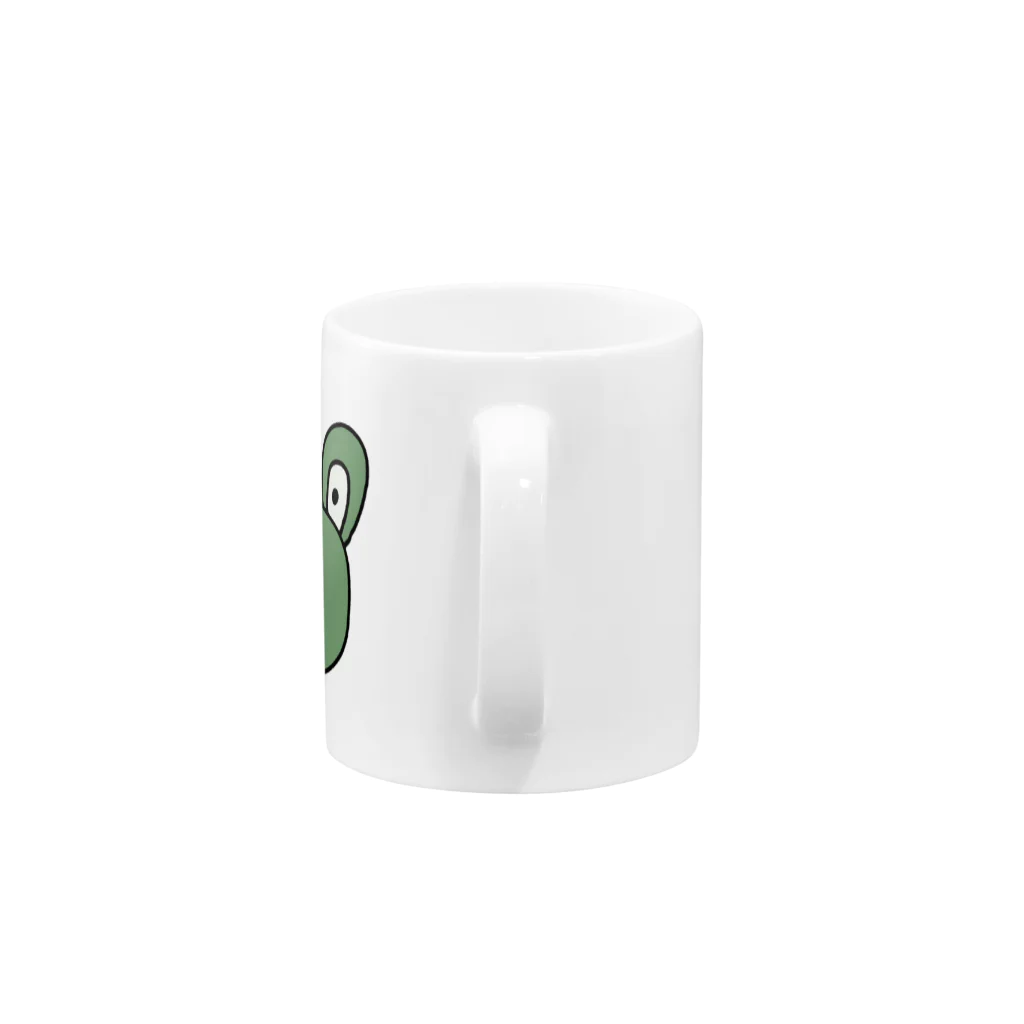 あやちの🐸みどりのかえる Mug :handle