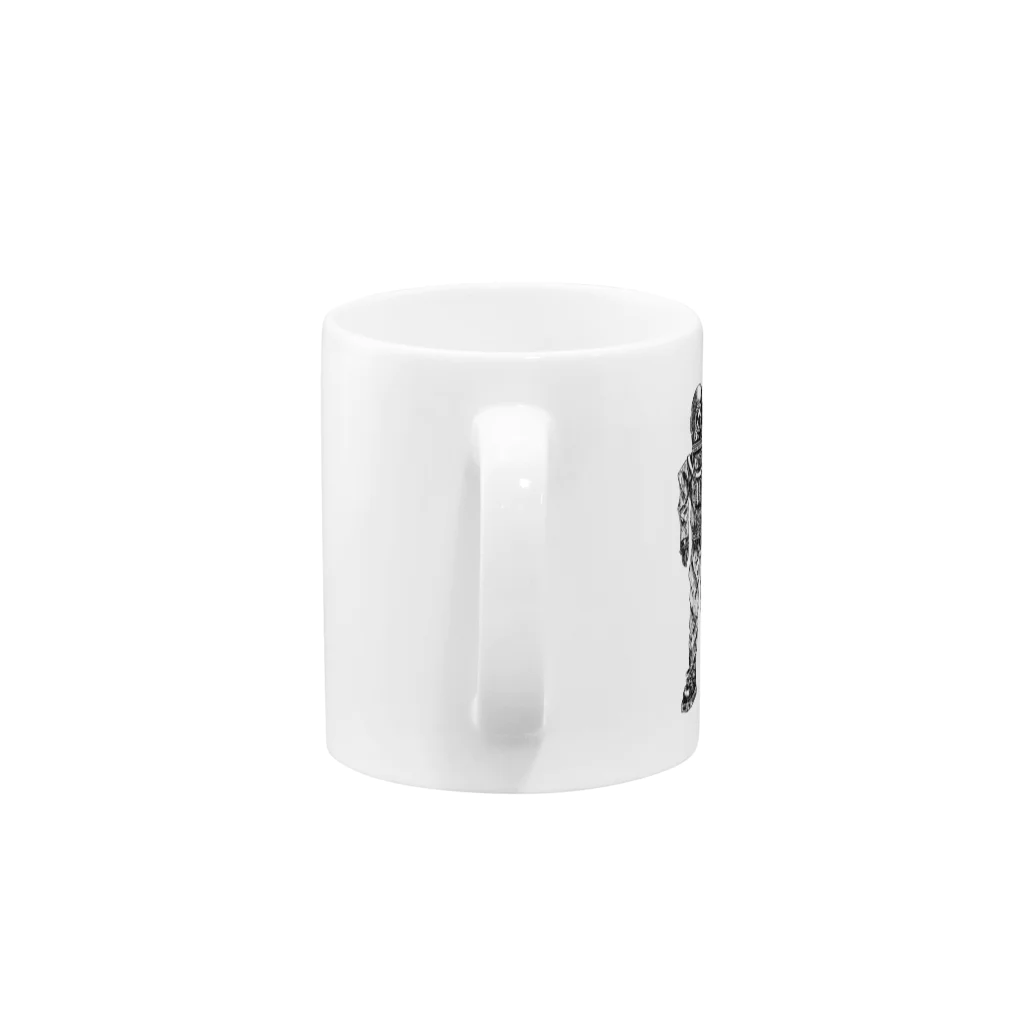 大平けんじのダイバー Mug :handle
