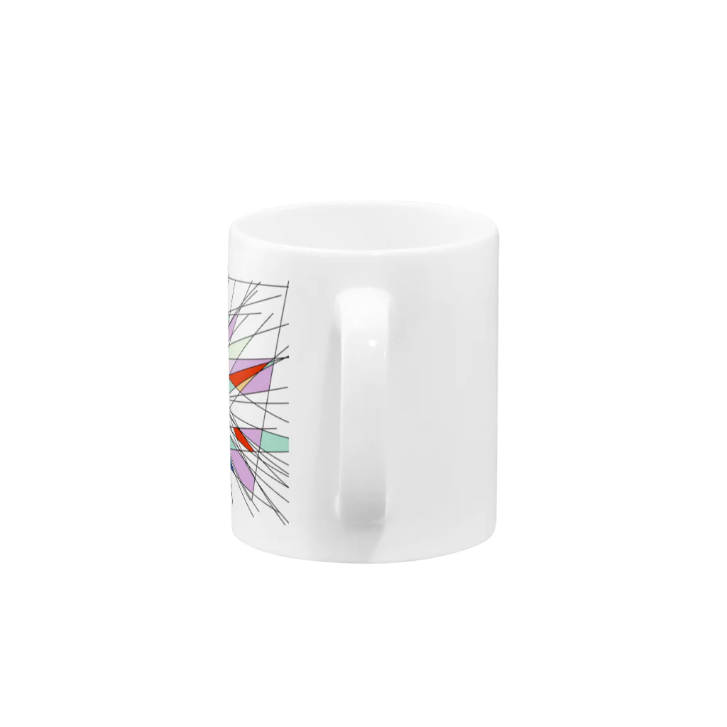 ノブでございまするのプロトタイプステンドグラス Mug :handle