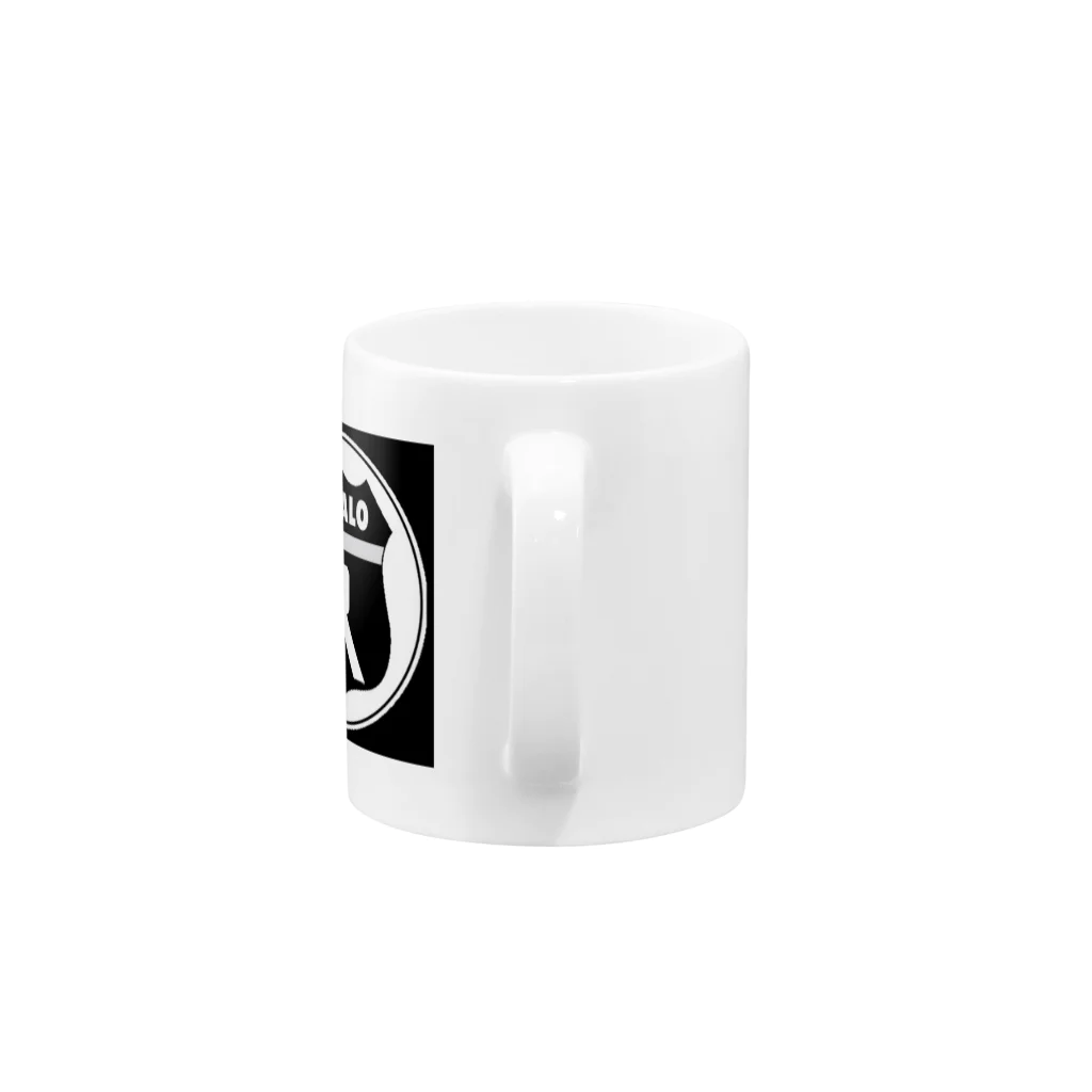 REGALOのREGALO  Rロゴ Mug :handle