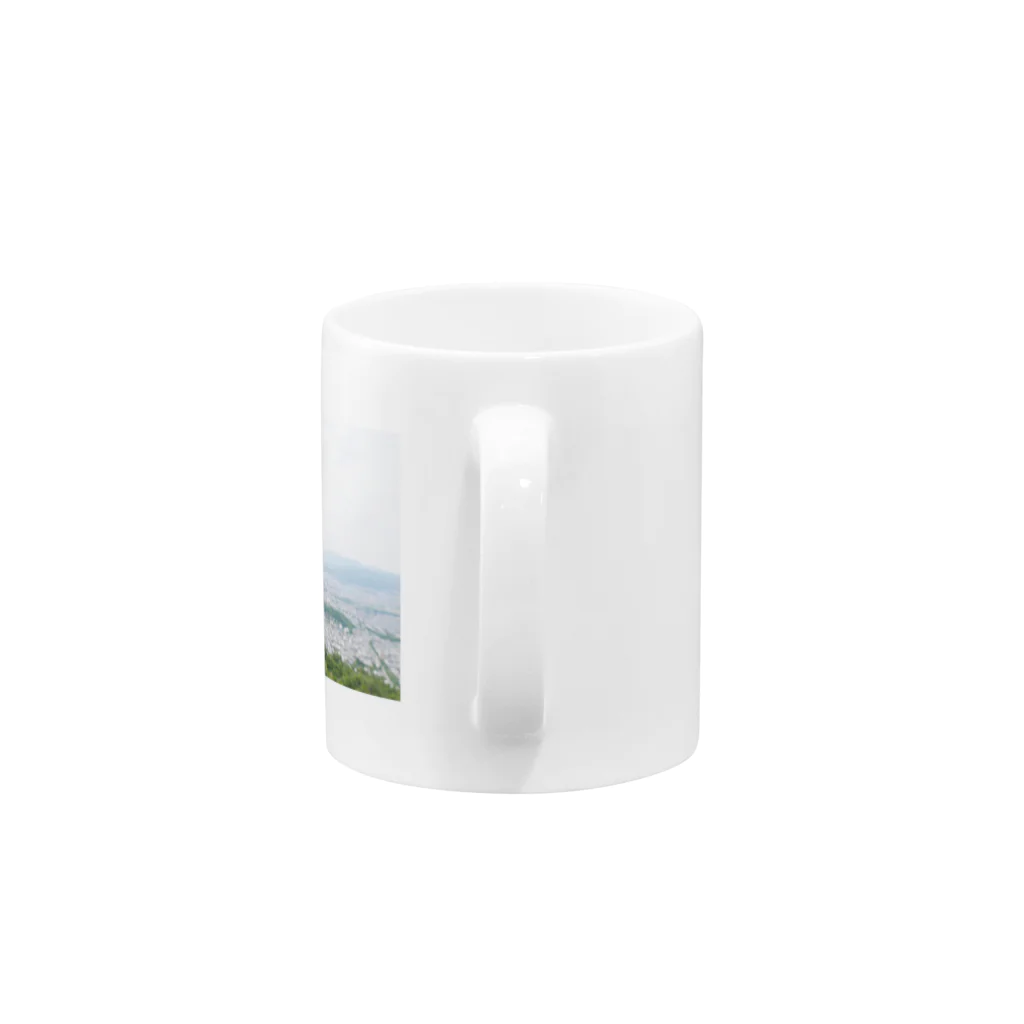 KAKA's Createのハリー山に登る Mug :handle