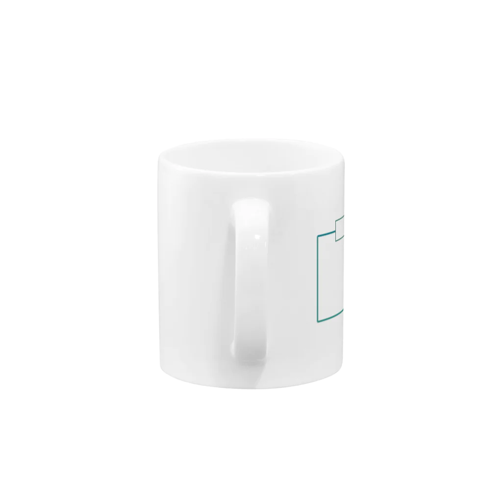 e-シャツの保温効果がありそうなカップ Mug :handle